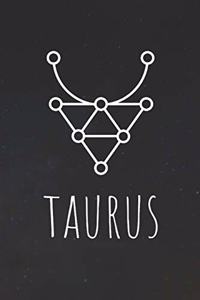 Taurus Notebook 'Zodiac Stars' - Zodiac Diary - Horoscope Journal - Taurus Gifts for Her