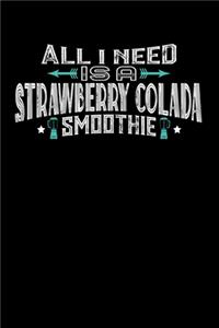 All I Need Is A Strawberry Colada Smoothie