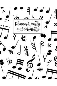 Planner Weekly and Monthly