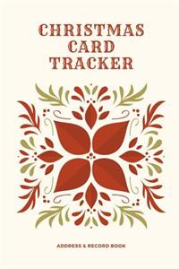Christmas Card Tracker