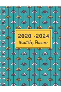 2020-2024 Monthly Planner