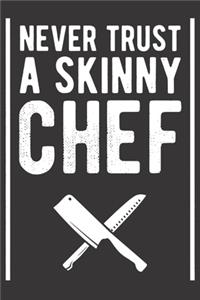 Notebook Recipe Book Chef Cook Bake Food Restaurant Gastronomy skinny