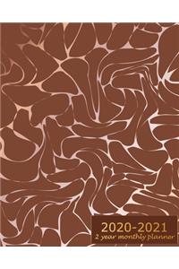 2020-2021 2 Year Monthly Planner