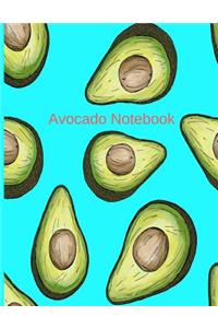 Avocado Notebook for Recipes - Blank Lined Journal to Write in Your Favorite Recipes