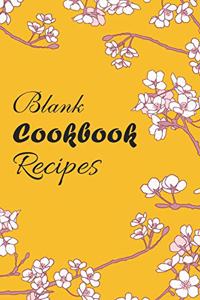 Blank Cookbook Recipes