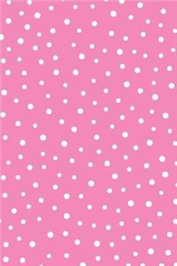 Trendy Polka Dots Design Notebook