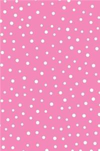 Trendy Polka Dots Design Notebook