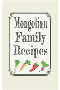 Mongolian family recipes