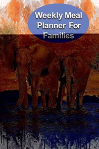 Weekly Meal Planner For Families