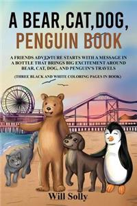 Bear, Cat, Dog and Penguin Book
