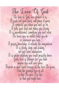 The Love Of God ACTS Journal