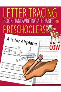 Letter Tracing Book Handwriting Alphabet for Preschoolers COW