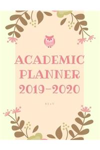 Academic Planner 2019-2020 8.5 x 11