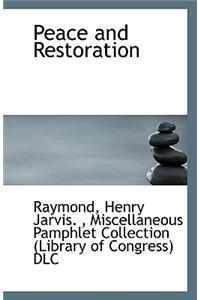 Peace and Restoration