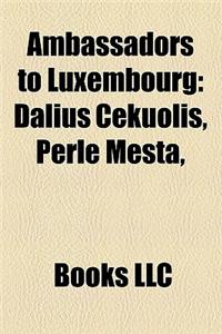 Ambassadors to Luxembourg
