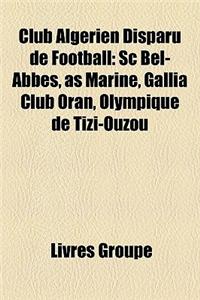 Club Algrien Disparu de Football