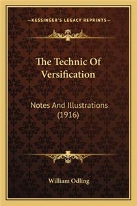 Technic of Versification