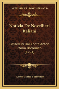 Notizia De Novellieri Italiani