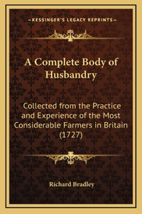 A Complete Body of Husbandry