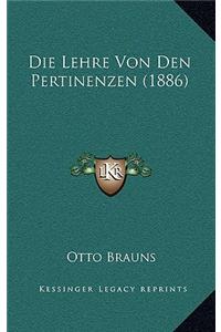 Die Lehre Von Den Pertinenzen (1886)
