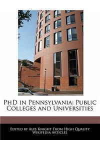 PhD in Pennsylvania