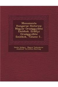 Monumenta Hungariae Historica