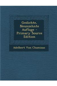 Gedichte, Neunzehnte Auflage