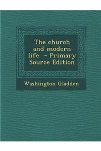 The Church and Modern Life
