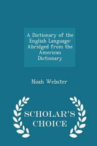 Dictionary of the English Language