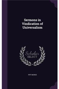 Sermons in Vindication of Universalism