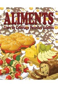 Aliments Livre de Coloriage Pour Les Adultes