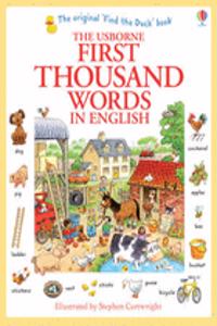 First Thousand Words in English