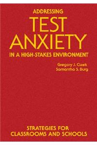 Addressing Test Anxiety in a High-Stakes Environment