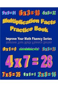 Multiplication Facts Practice Book