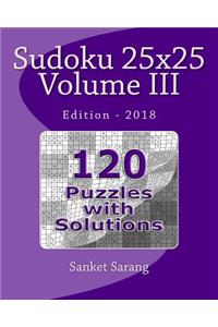 Sudoku 25x25 Vol III