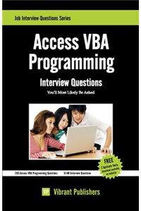 Access VBA Programming