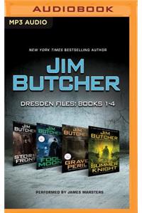 Jim Butcher: Dresden Files, Books 1-4