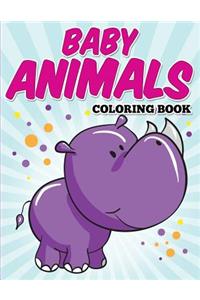 Baby Animals Coloring Book