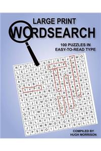 Large Print Wordsearch