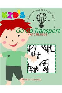 Go Go Transport Kid's Number Puzzle Pictures