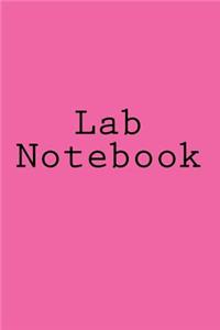 Lab Notebook
