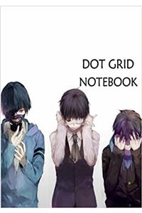 Dot Grid Notebook Tokyo Ghoul: 110 Dot Grid Pages