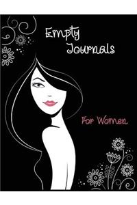 Empty Journals For Women