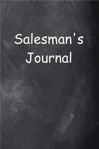 Salesman's Journal Chalkboard Design