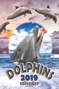 Dolphins 2019 Calendar (UK Edition)
