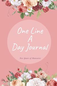 One Line A Day Journal