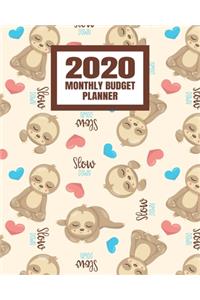 2020 Monthly Budget Planner