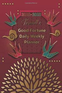 2020-2022 Kendall's Good Fortune Daily Weekly Planner