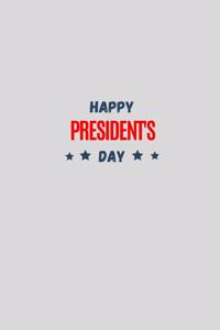 Happy President's day