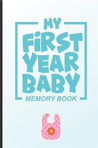 My First Year Baby Memory Book